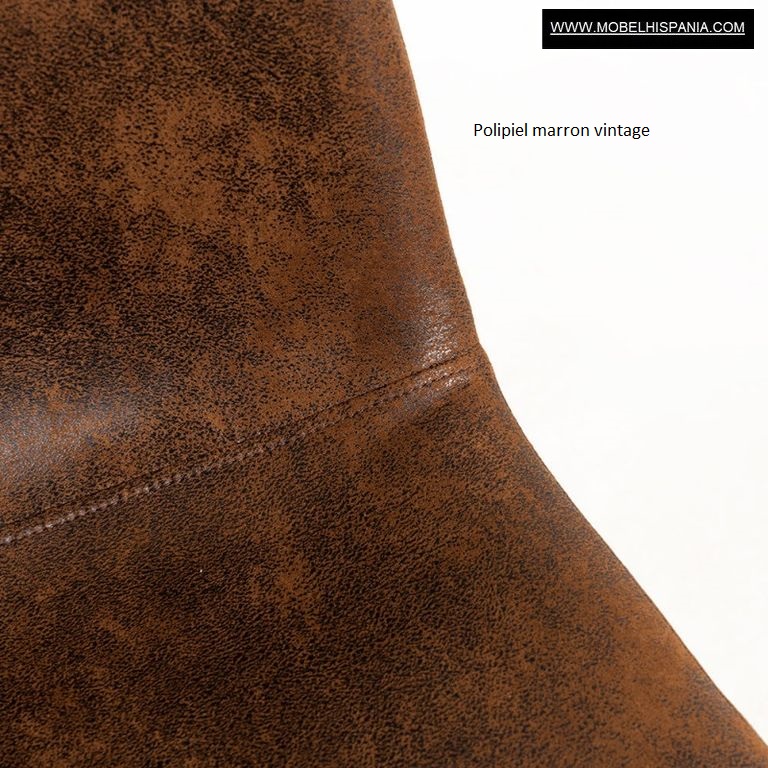 Black Leo Polipiel marron vintage w 01 2