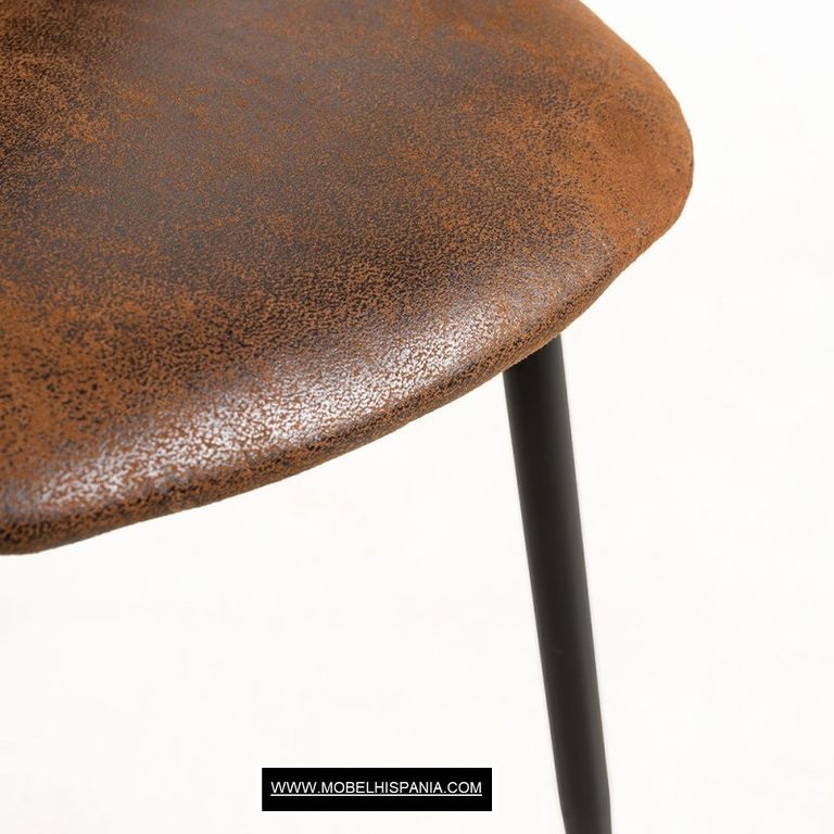 Black Leo Polipiel marron vintage w 11 2