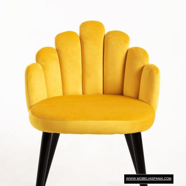 Hanpe Terciopelo gris marron w 07 1