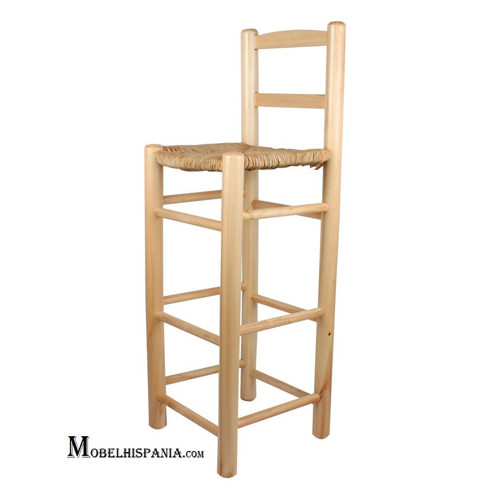 NEFERTITI-Taburete-madera-natural NEFERTITI Taburete madera natural