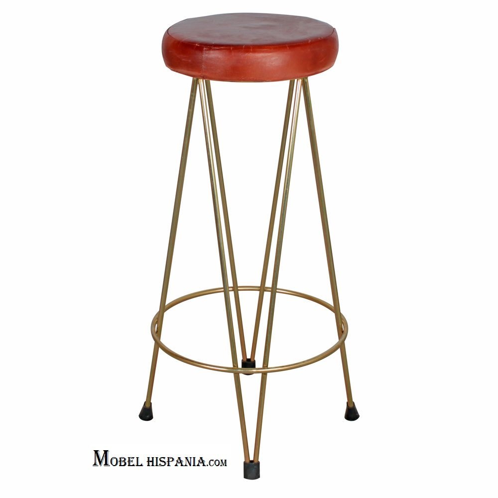 PIGALLE taburete zincado