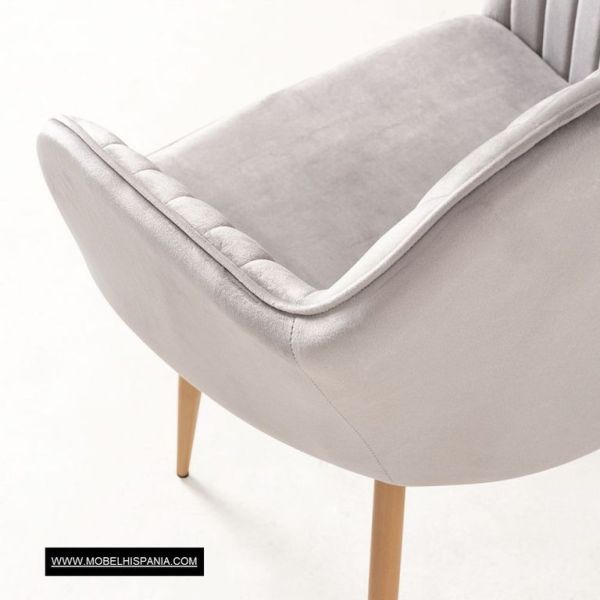 Reby terciopelo amarillo w 13 1