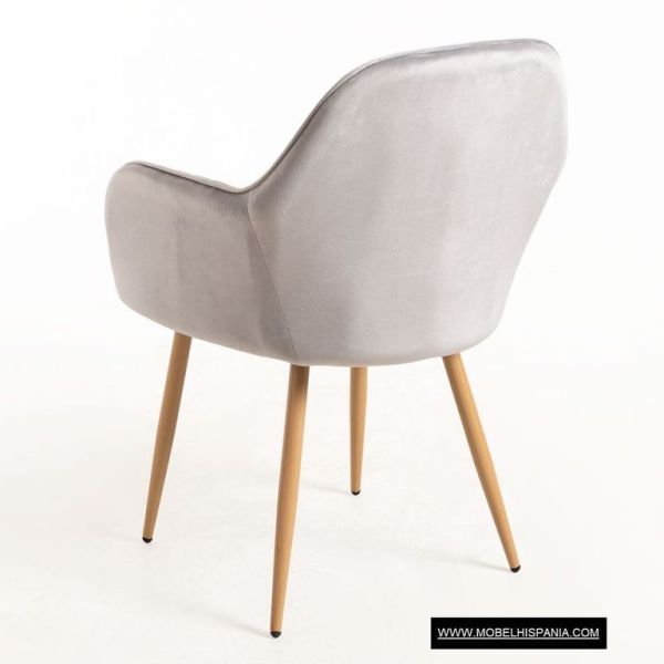 Reby terciopelo amarillo w 14 1