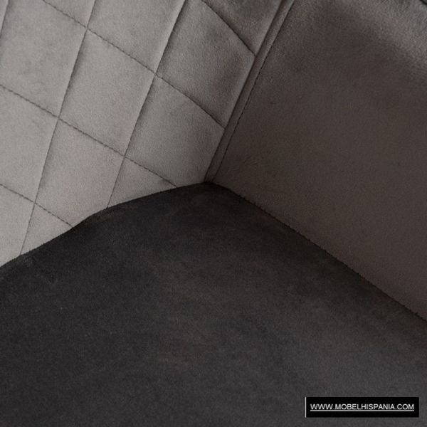 Sertan terciopelo gris oscuro w 12 1