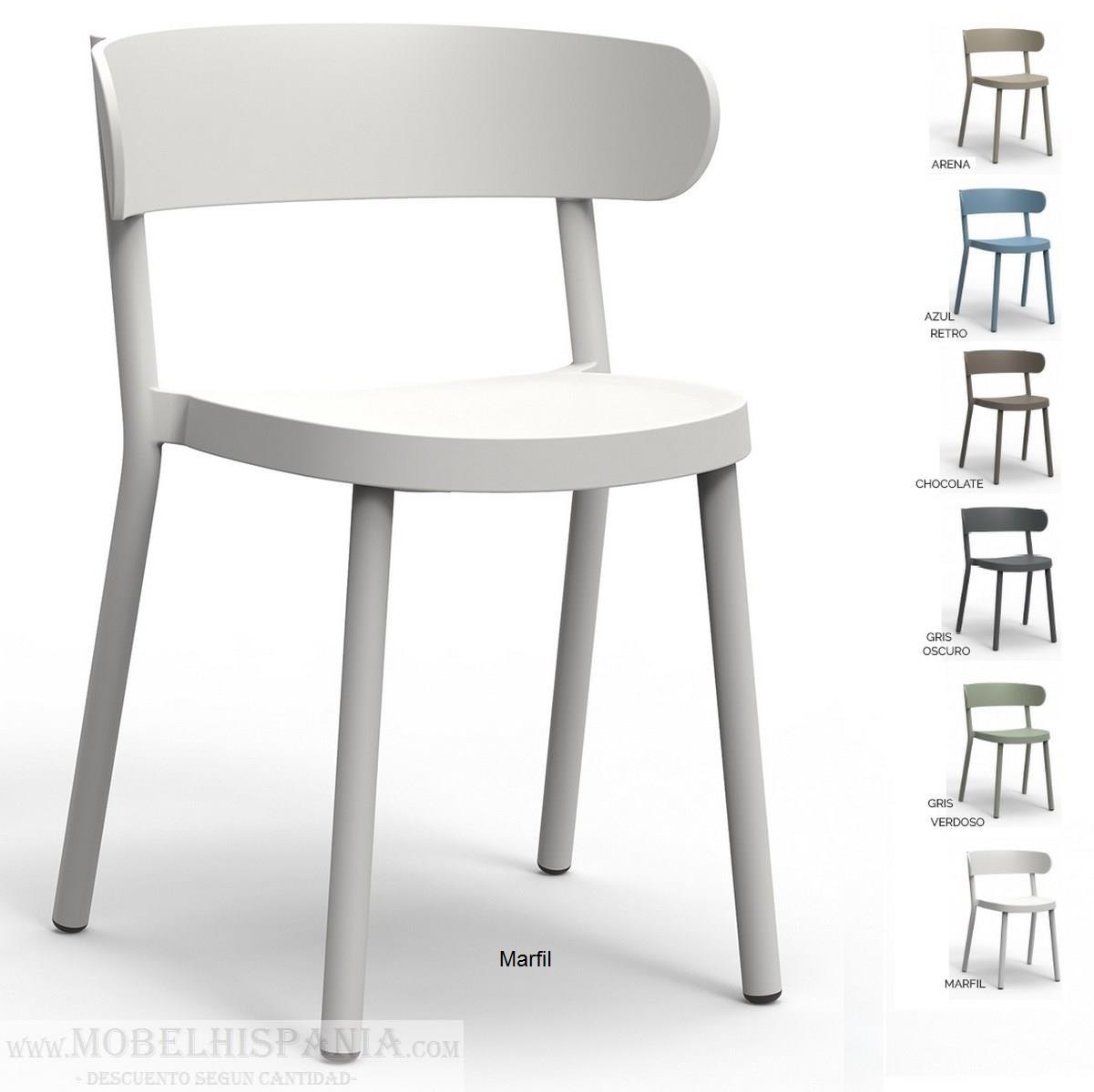 casino marfil silla resina 3