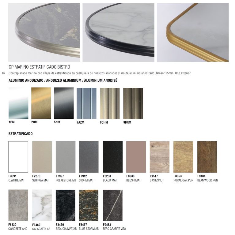 LORNA tapa estratificado negra dorado 1 05