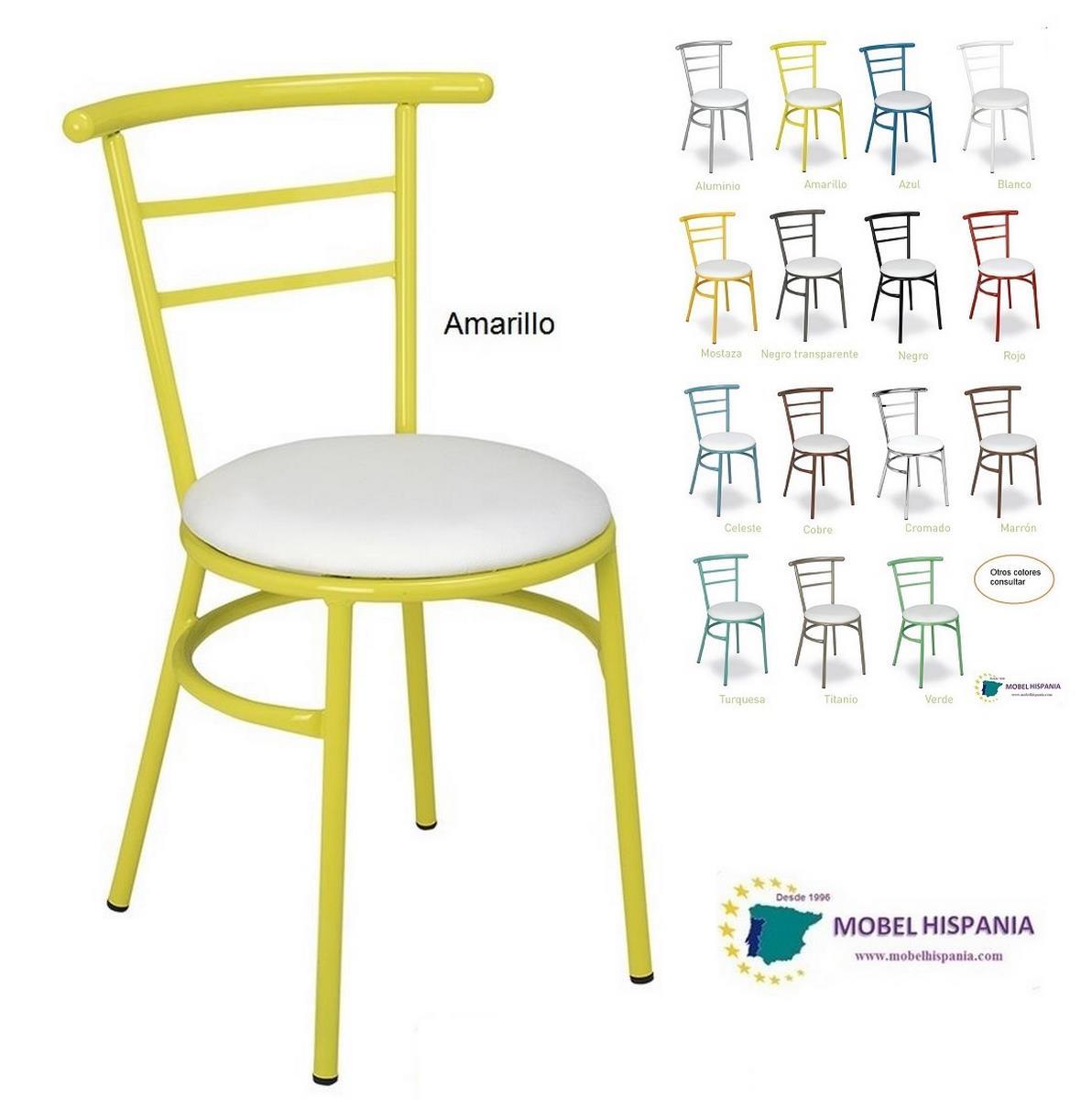 101 silla amarillo