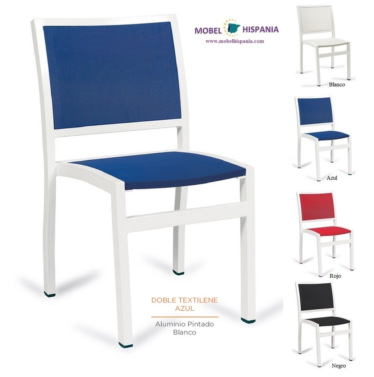 4420 silla blanca aluminio azul 1