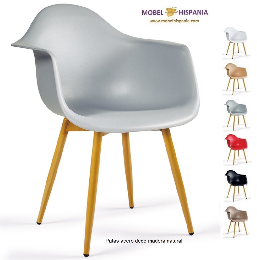 PICASSO sillon p4 deco madera natural carcasa toffe 02 1