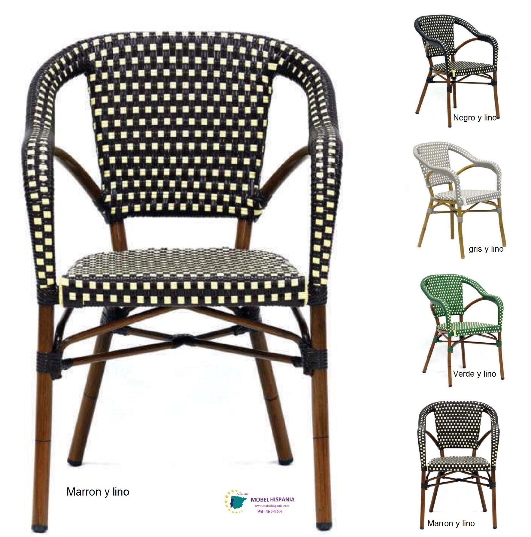 6364 sillon aluminio teka asiento gris blanco 01 2