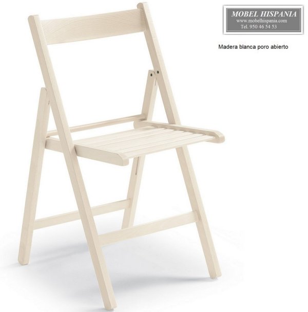 basica silla plegable madera 01