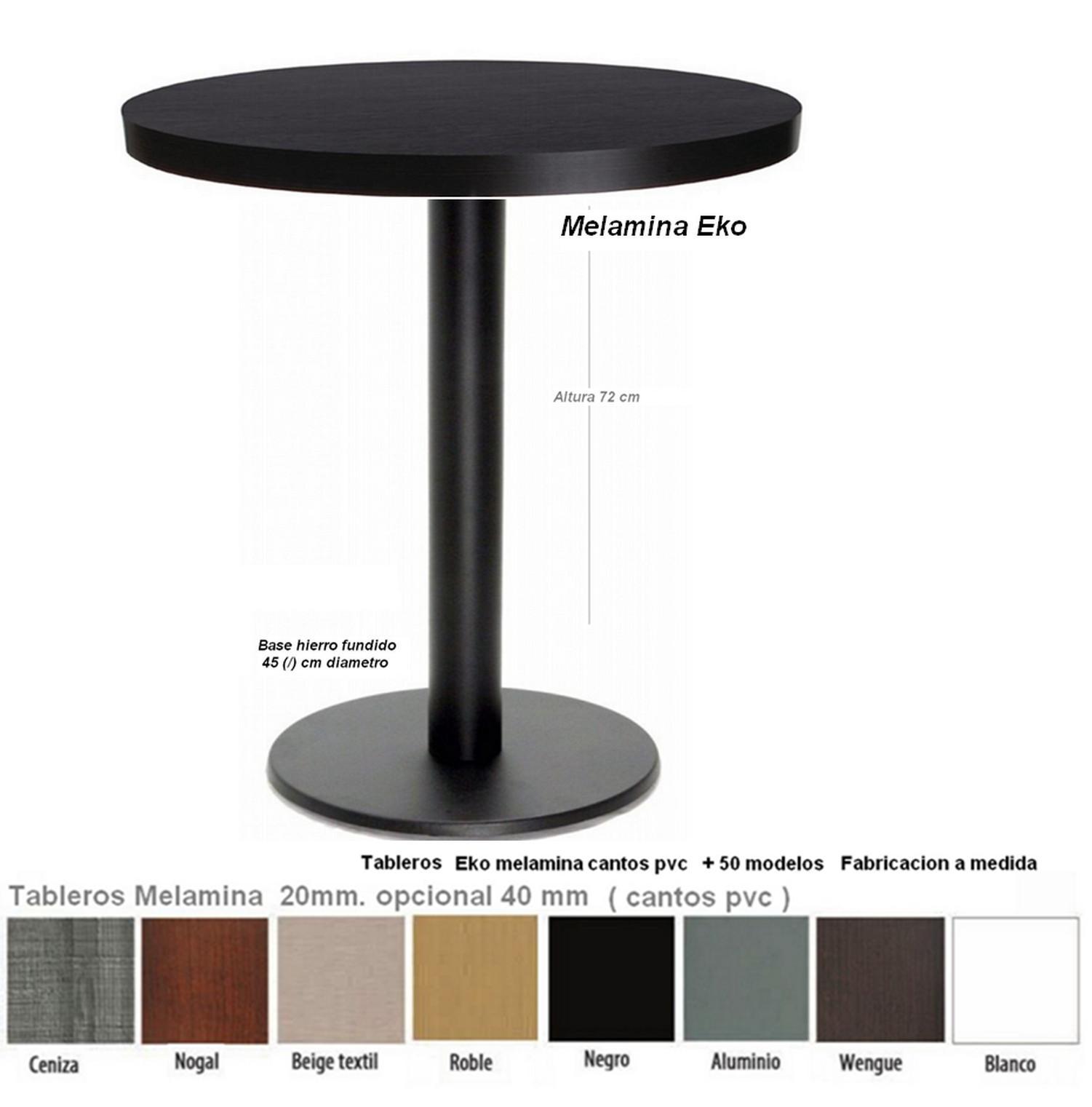 2923 Base de mesa metalica colores hosteleria 05