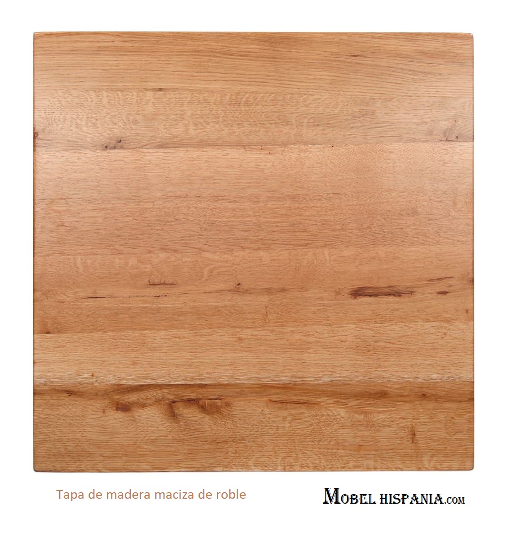 DARWIN tapa roble macizo