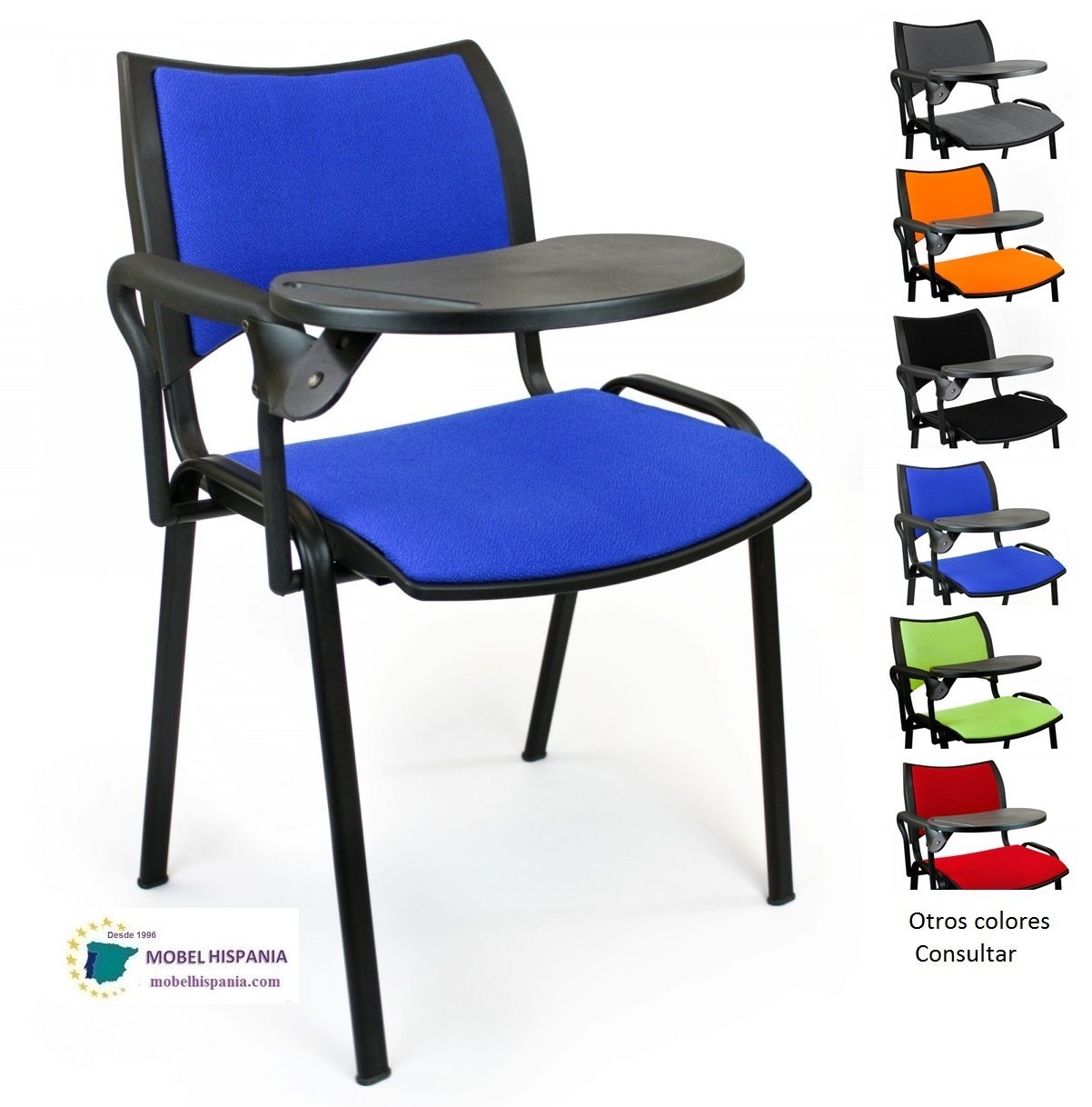 campus tapizada azul pala