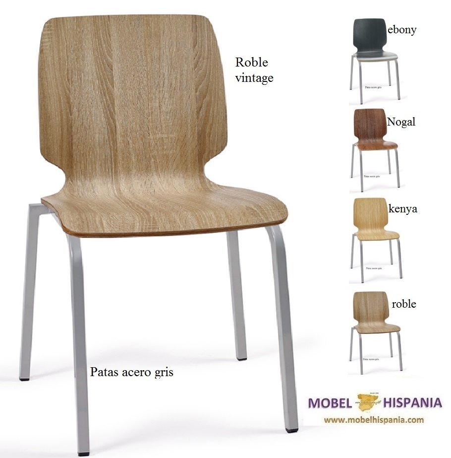 DENVER silla m4 gris carcasa ebony 04 1