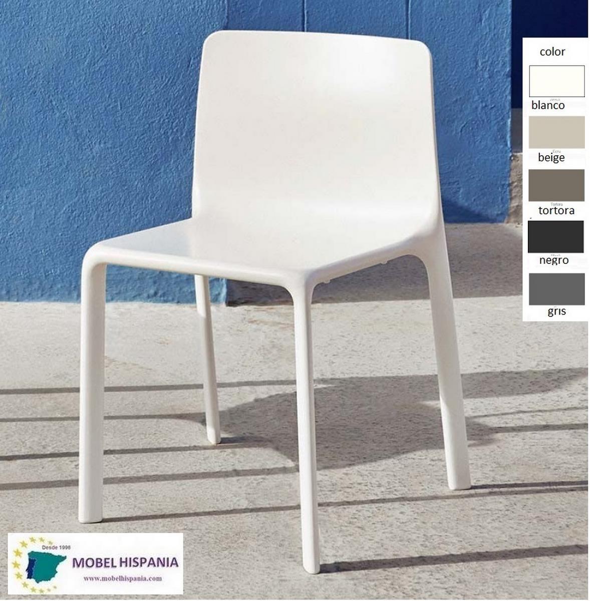 V1kes silla polipropileno blnca 3