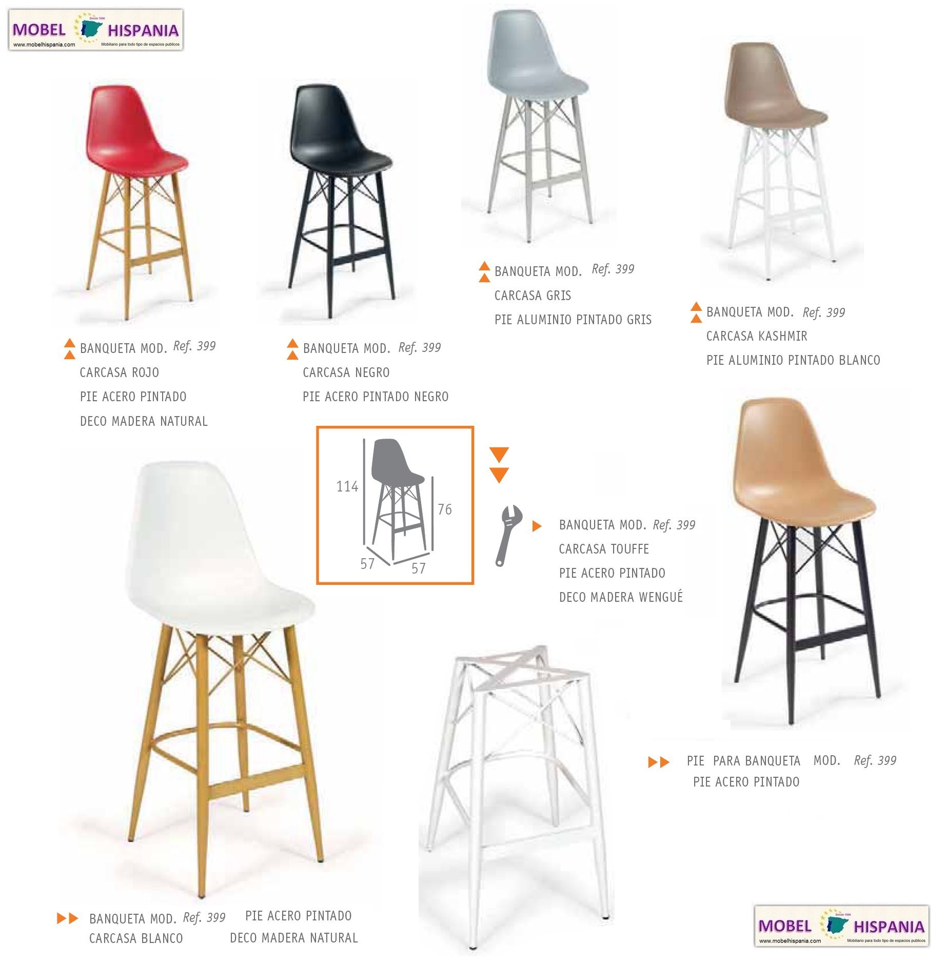 picasso silla acero gris pvc gris 06 1