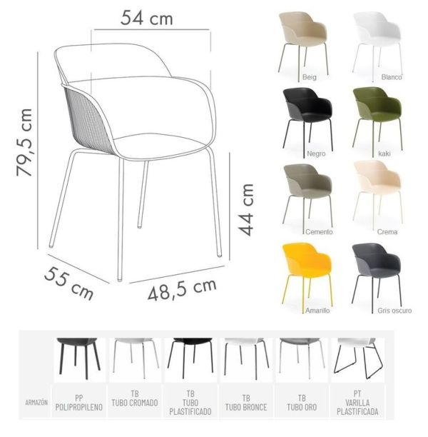 SHELL sillon pintado negro 2 03 2