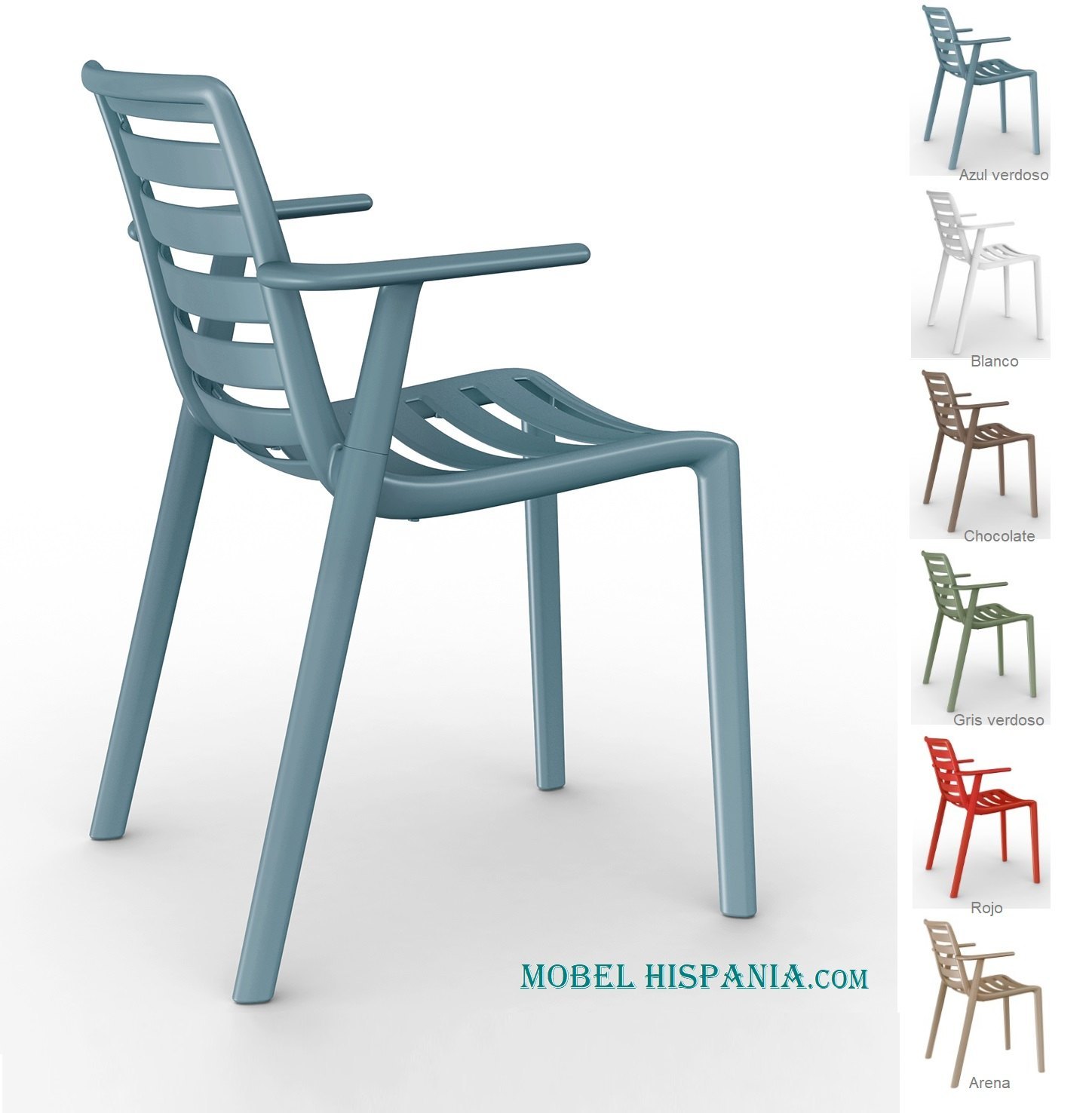 SLATKAT brazos azul retro 2