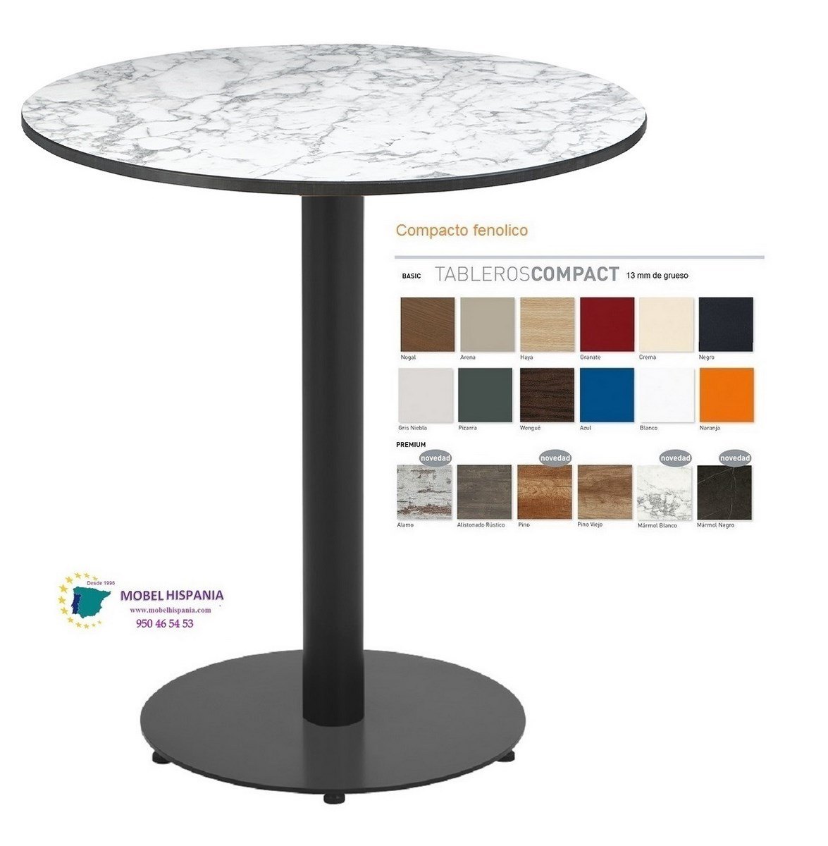 3027-mesa-metal-compact-blanco 3027 mesa metal compact blanco