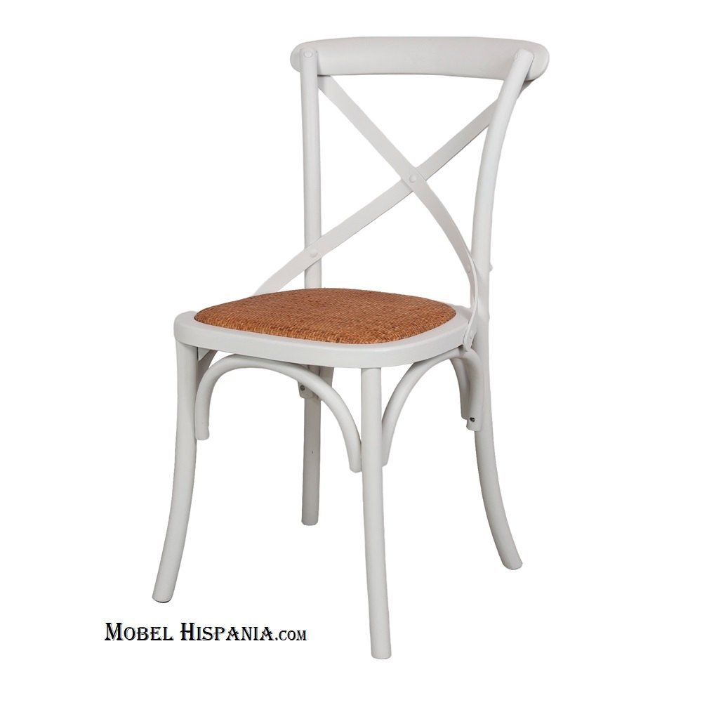 SASHA blanca asiento rejilla