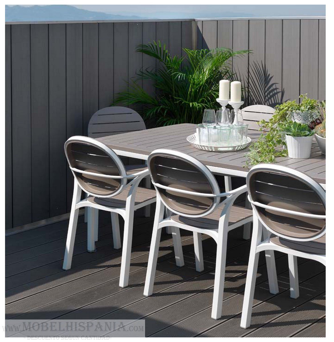 palma blanco sillon resina tortora terreza 01 1