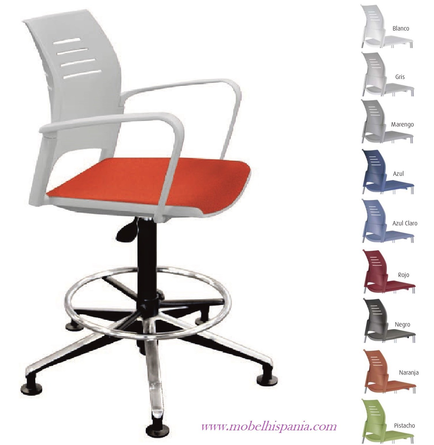 banqueta spacio giratoria a gas actiu 05 1