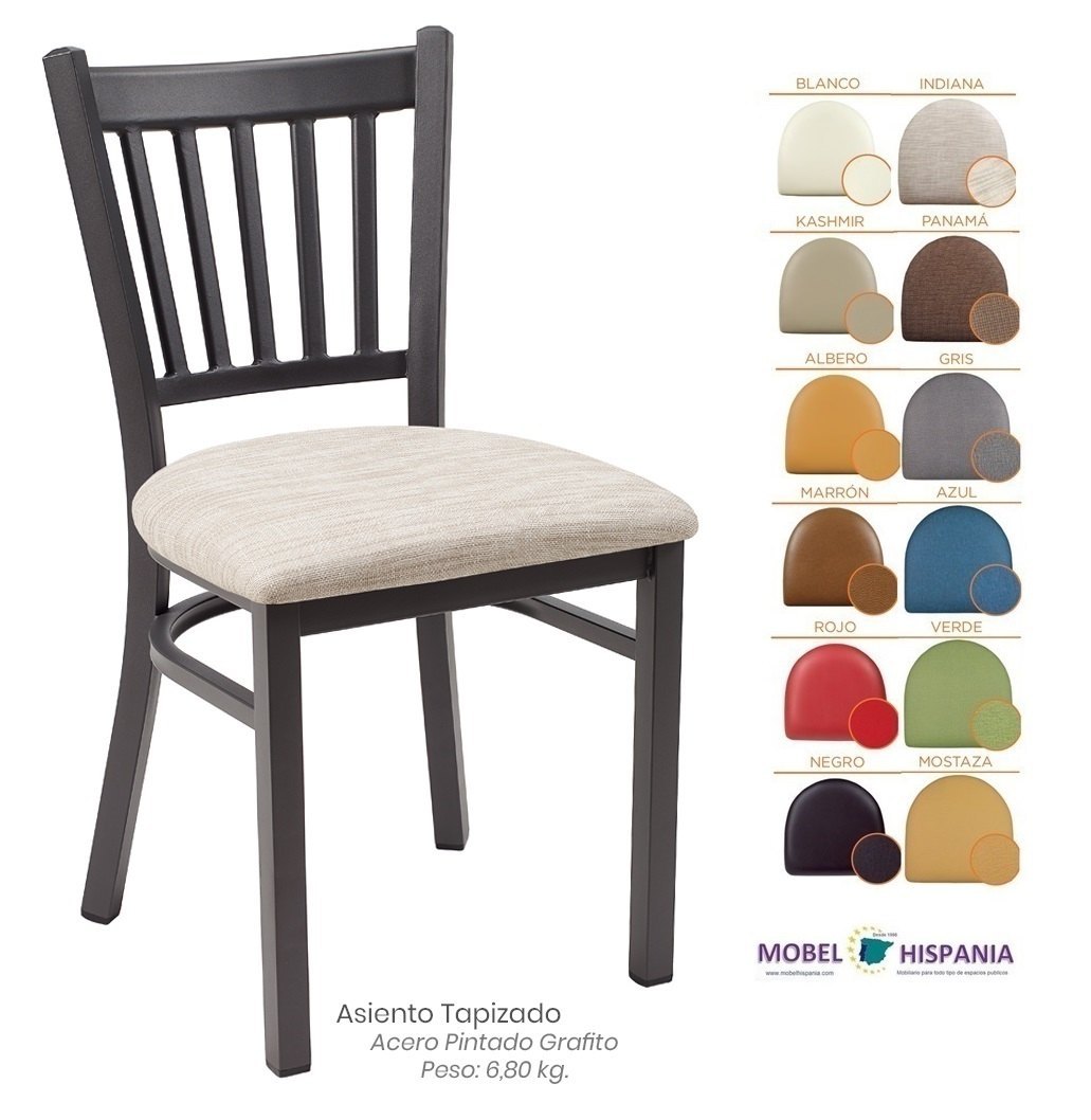 Boston silla grafito laminado 10 1