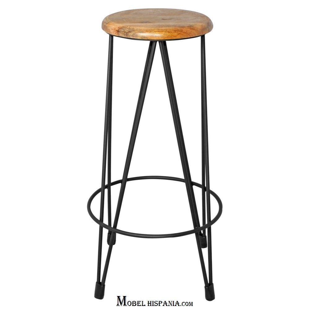 ZIGZAG-Taburete-negro_02 ZIGZAG Taburete negro 02