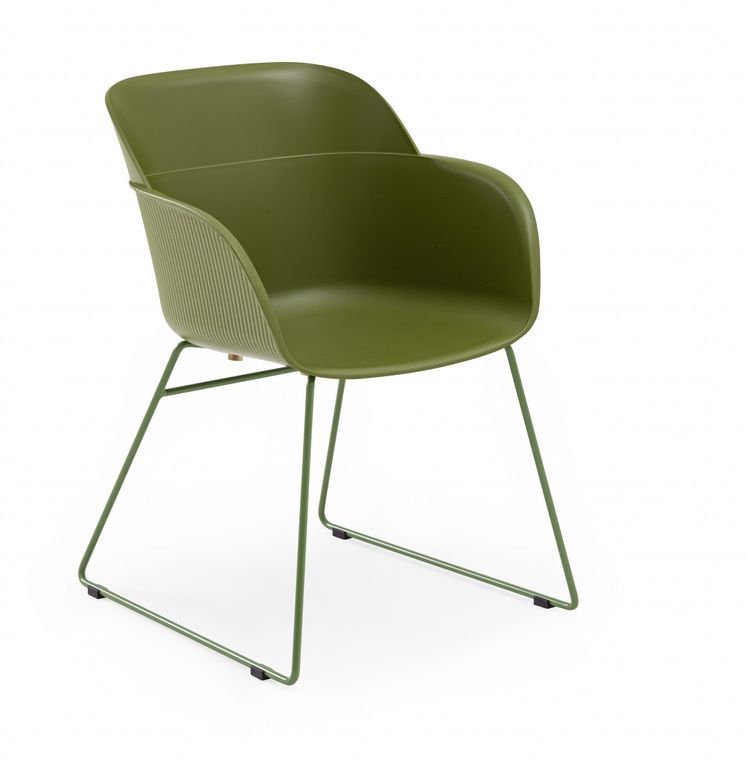 SHELL sillon patin pintado kaki 2 02 1