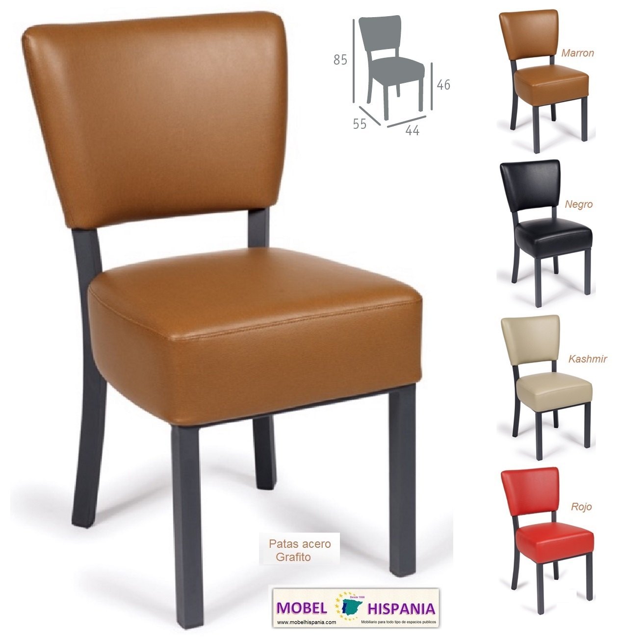 bohemia taburete marron grafito 05