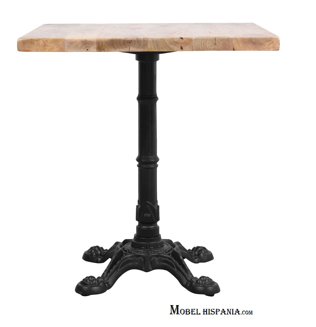 KRONOS Mesa fundicion madera 03