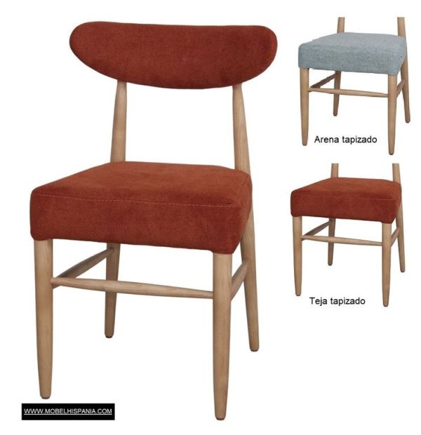 MARLENE silla teja w 3