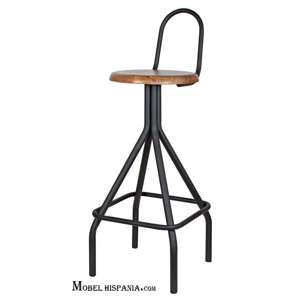 SINDEL-taburete-negro SINDEL taburete negro