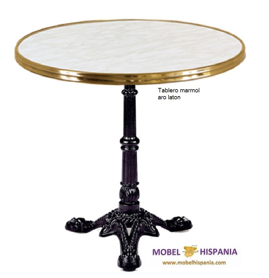 parisino mesa tablero aro laton negro 02