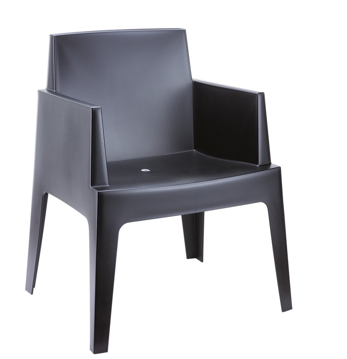 urban sillon terraza hosteleria negro polipropileno 1 2