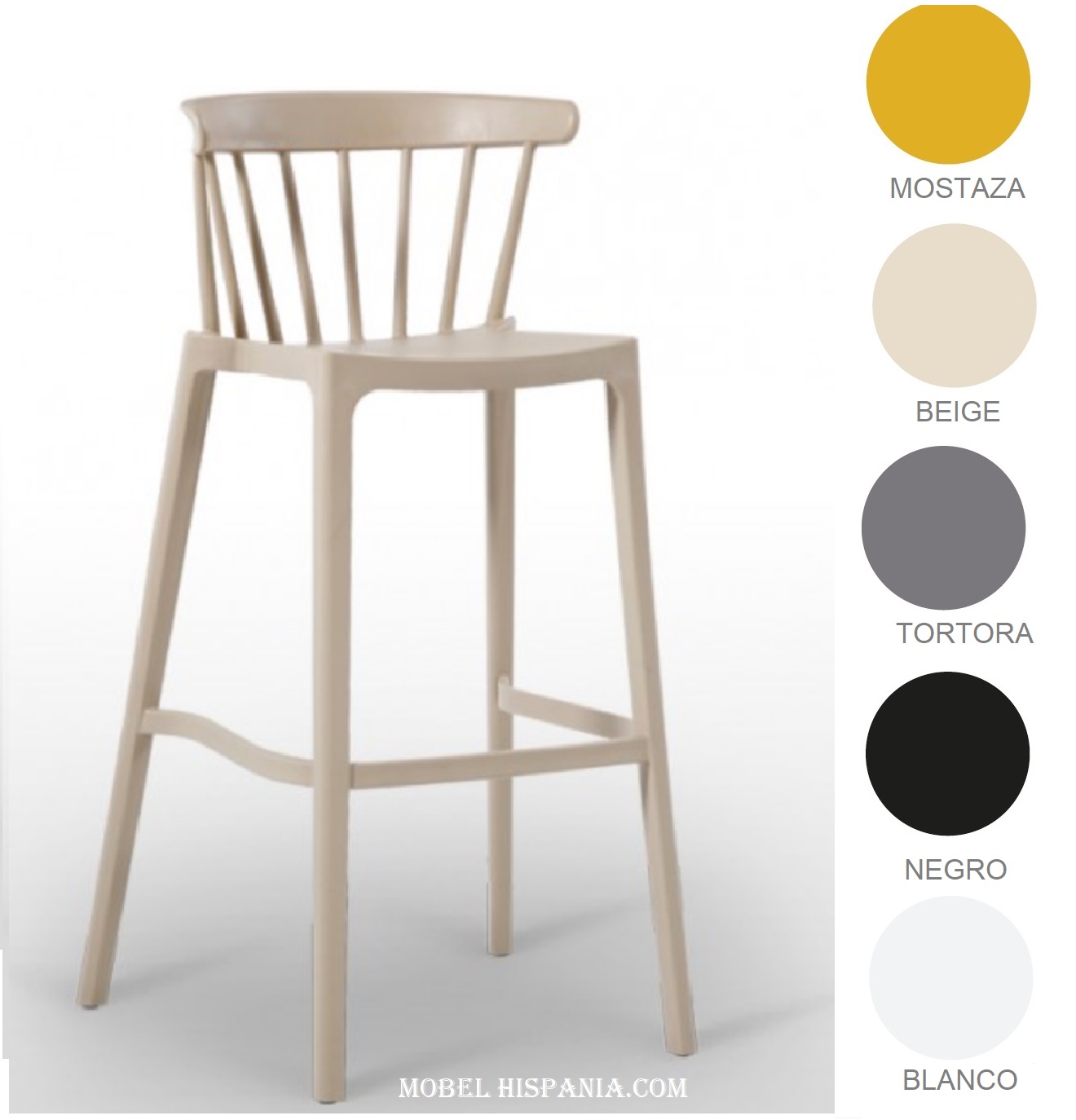 TOS401 taburete beige 1