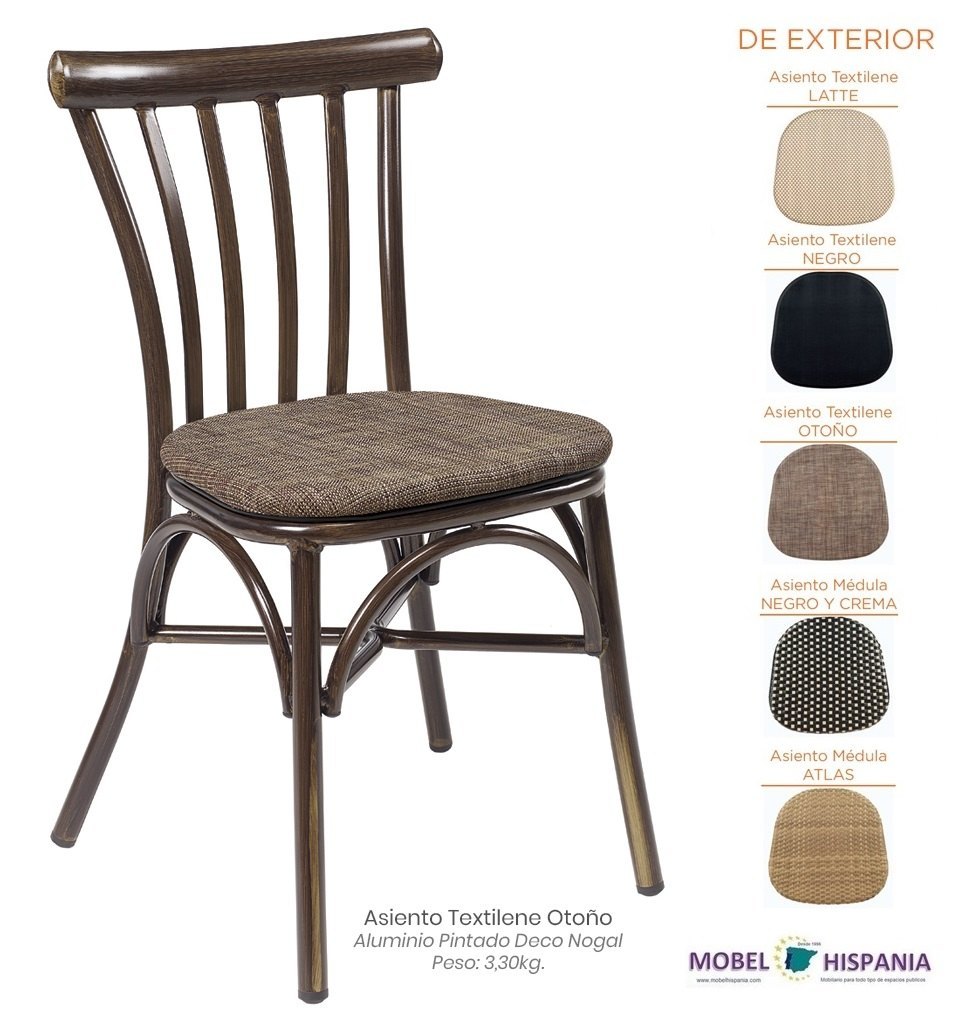 164 Silla Deco Nogal Asiento Medula Atlas 08 2