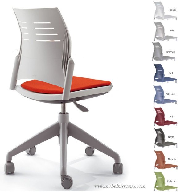 spacio silla operativa tapizada 1 1