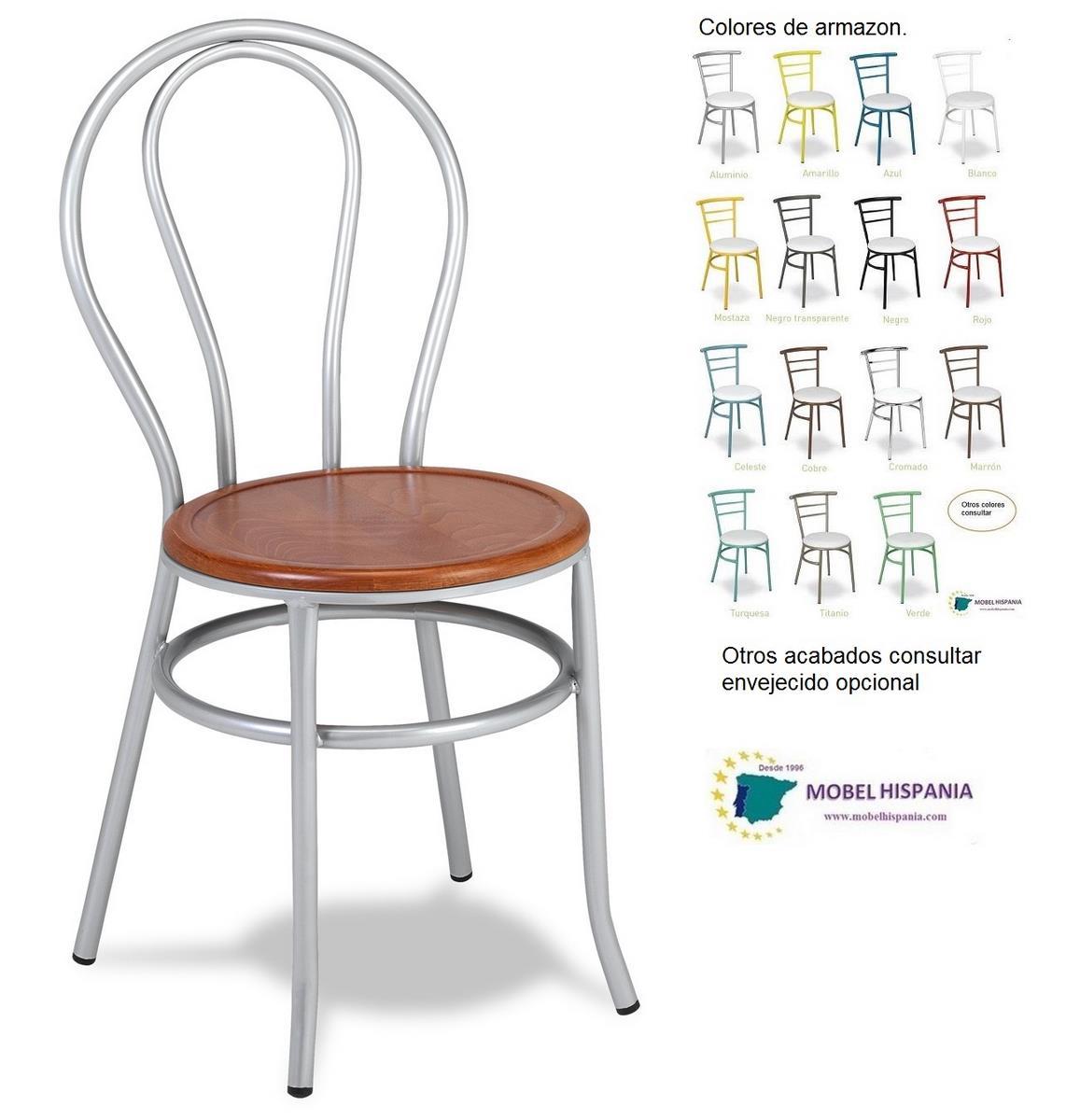 109 silla metalica negra tapizada 04