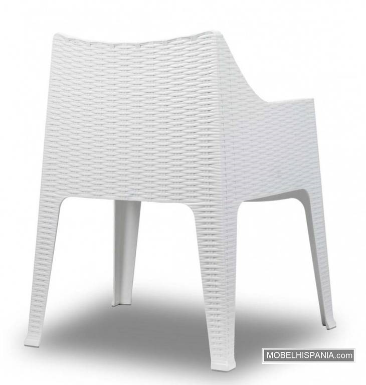 2321 sillon butaca rattan blanco 1