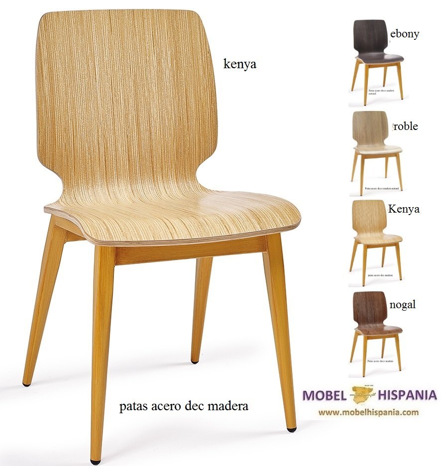 DENVER silla c4 deco madera carcasa ebony 03 1