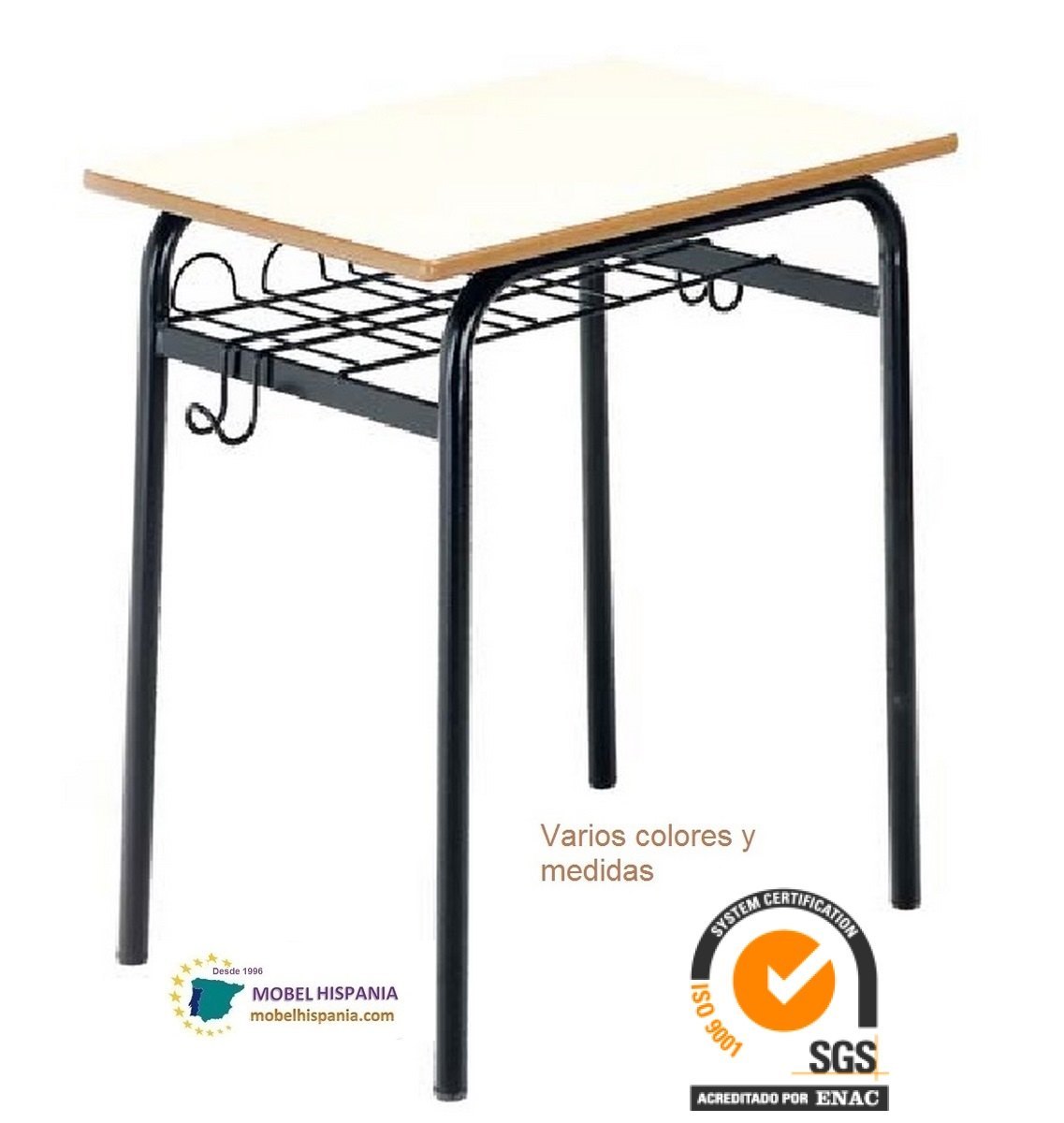 ESTAN pupitre escolar gris haya 02 1