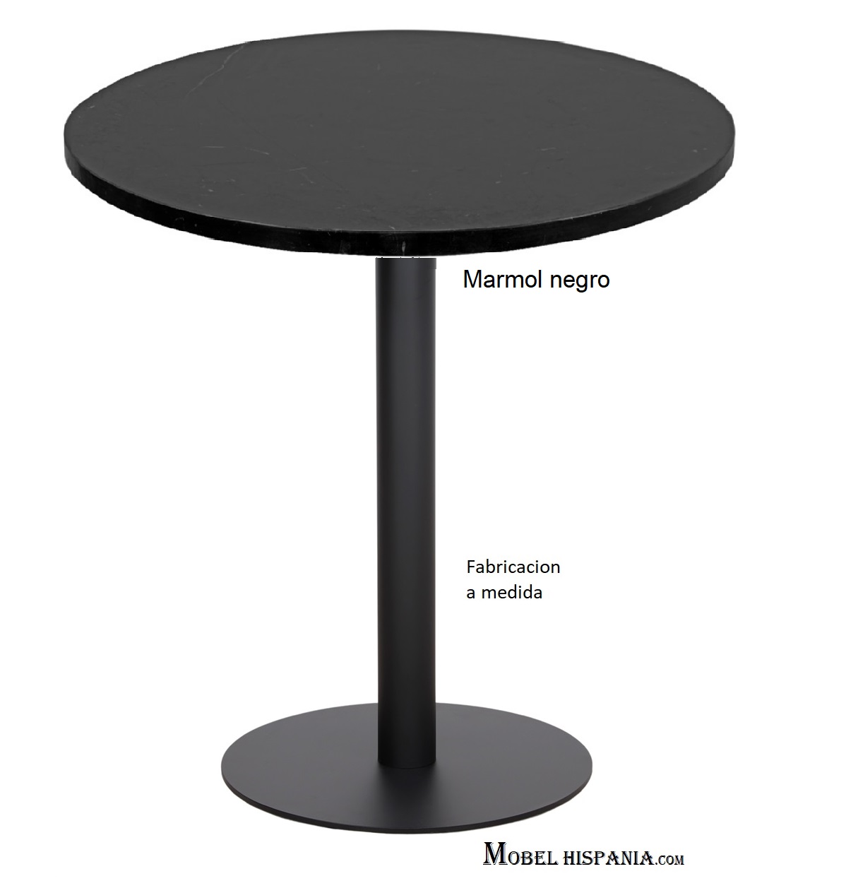 NAMUR Circular marmol negro 1 02