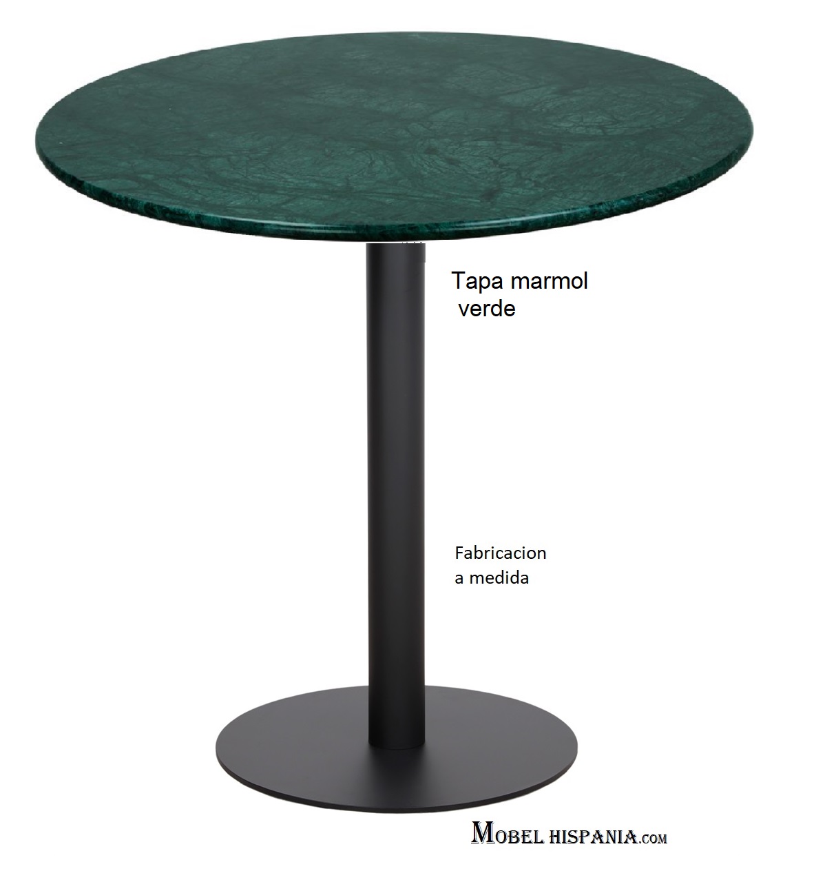 SAFARI circular tapa marmo verde 02