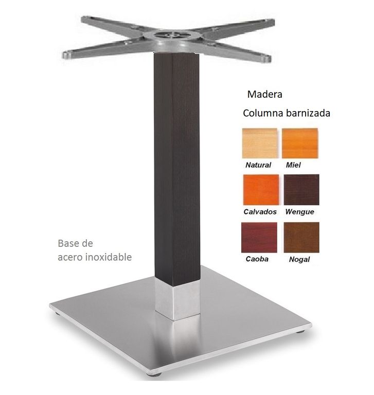 442 pie madera redondo 01