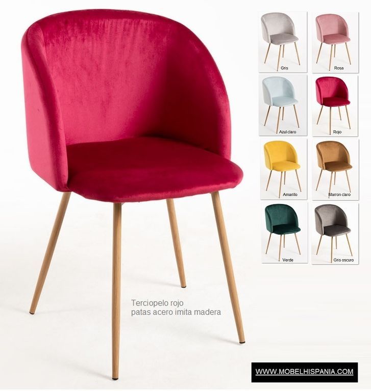 Hall Terciopelo rojo w 1