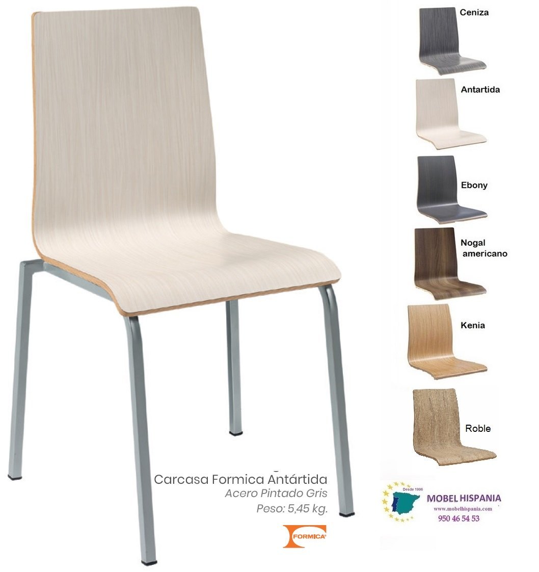 292 silla metal negro asiento nogal 06 1