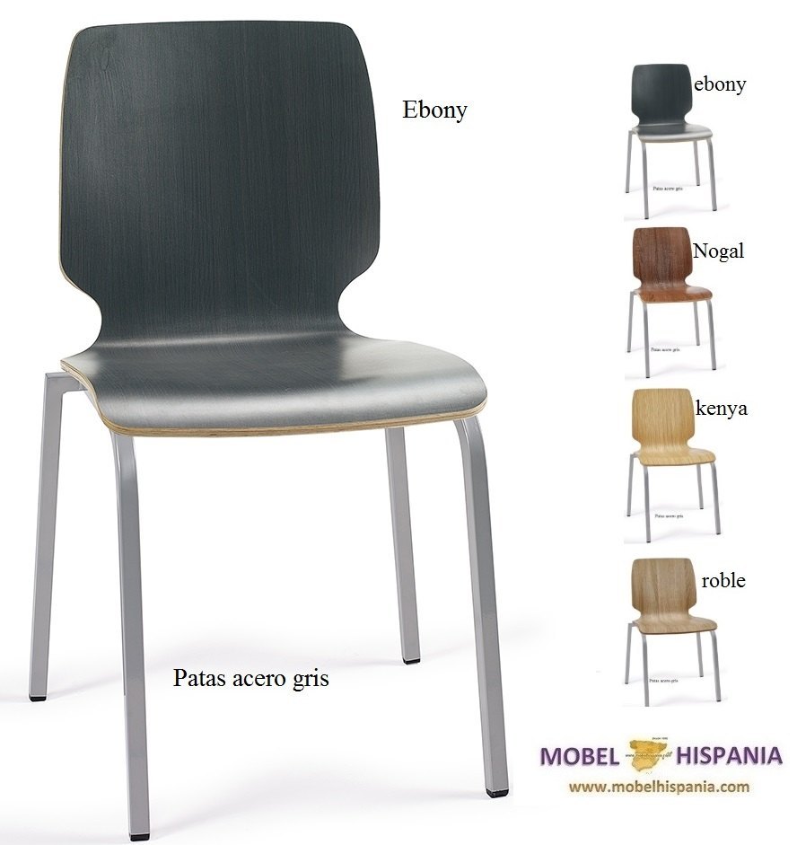 DENVER silla m4 gris roble vintage 01 1