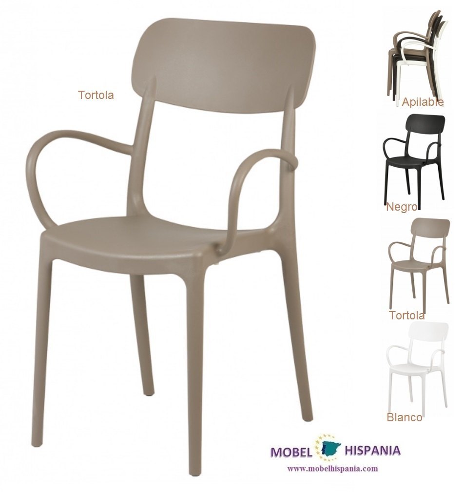 calipso sillon polipropileno blanca 02 4